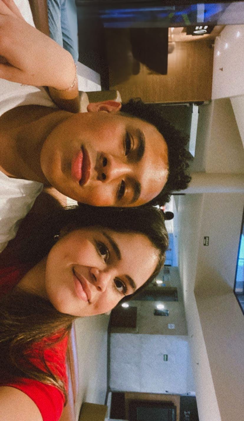 Nelson e Dayane, nossa foto mais antiga
